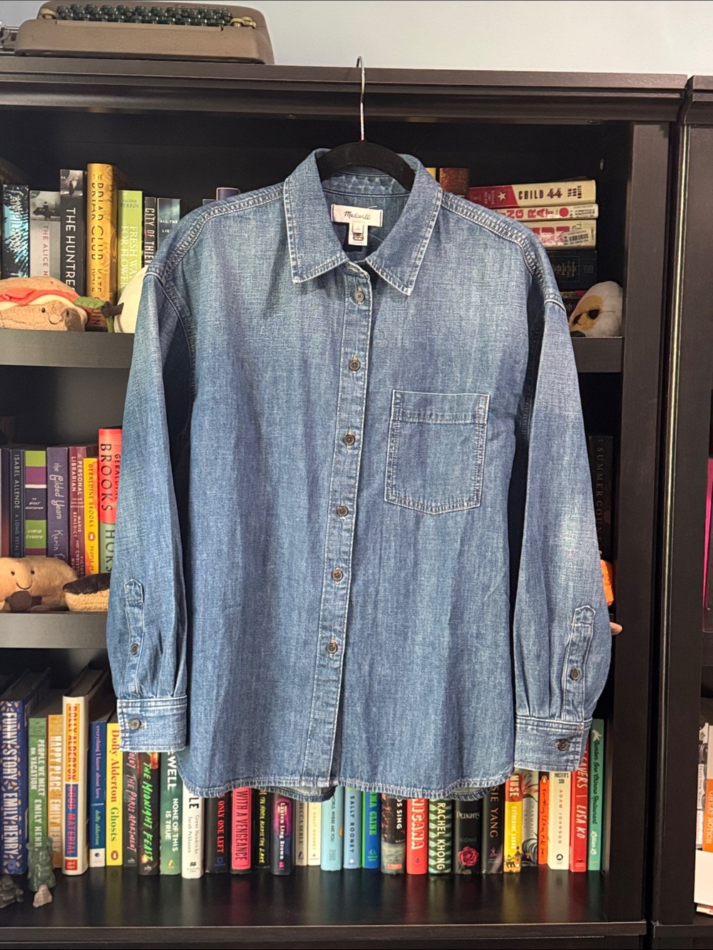 Madewell The Easy Shirt in Denim